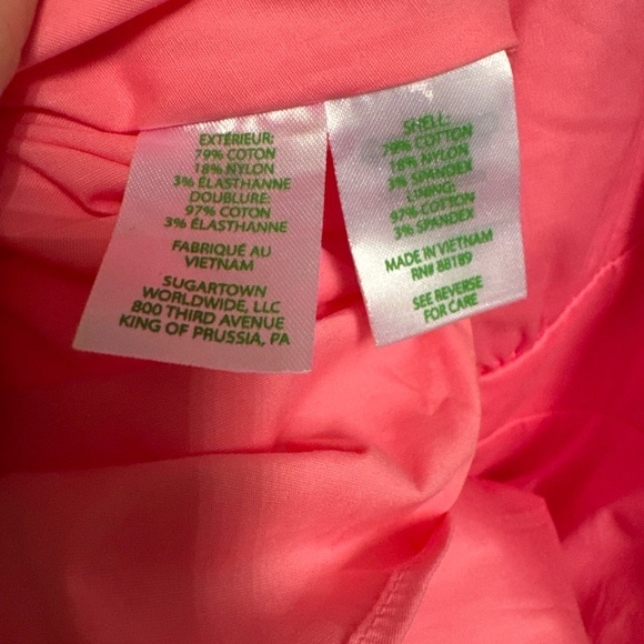 Lilly Pulitzer Lucilyn One-Shoulder Confetti Pink Dress NWT - Picture 2 of 8